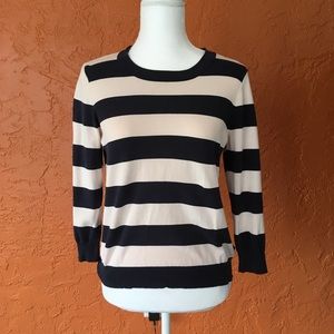 🎉BOGO🎉 Michael Kors 3/4 Sleeve Striped Sweater